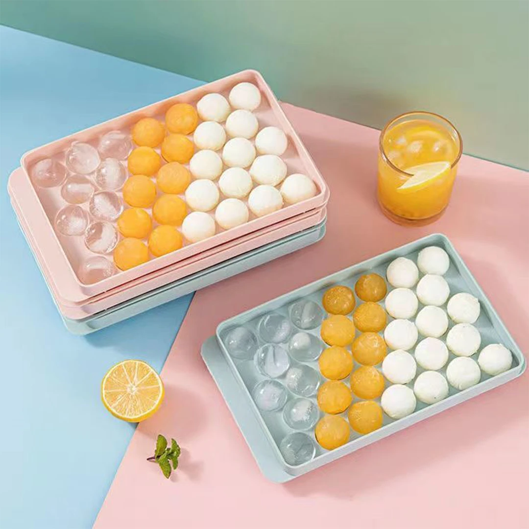 33 Ice Boll Hockey Mold Frozen Whisky Ball Ghiacciolo Ice Cube Tray Box Lecca-Lecca Making Utensili Da Cucina Accessori Stampo Per Ghiaccio