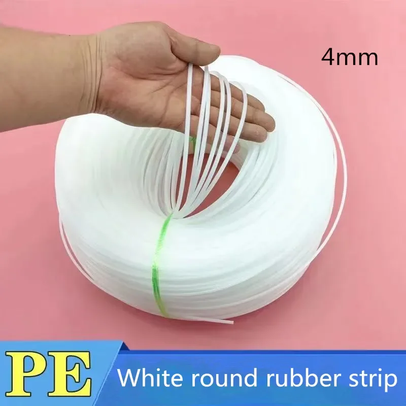 Plastic Welding Wire HDPE black single strand PE electrode polyethylene plate hot melt welding plastic welding gun special round white wire