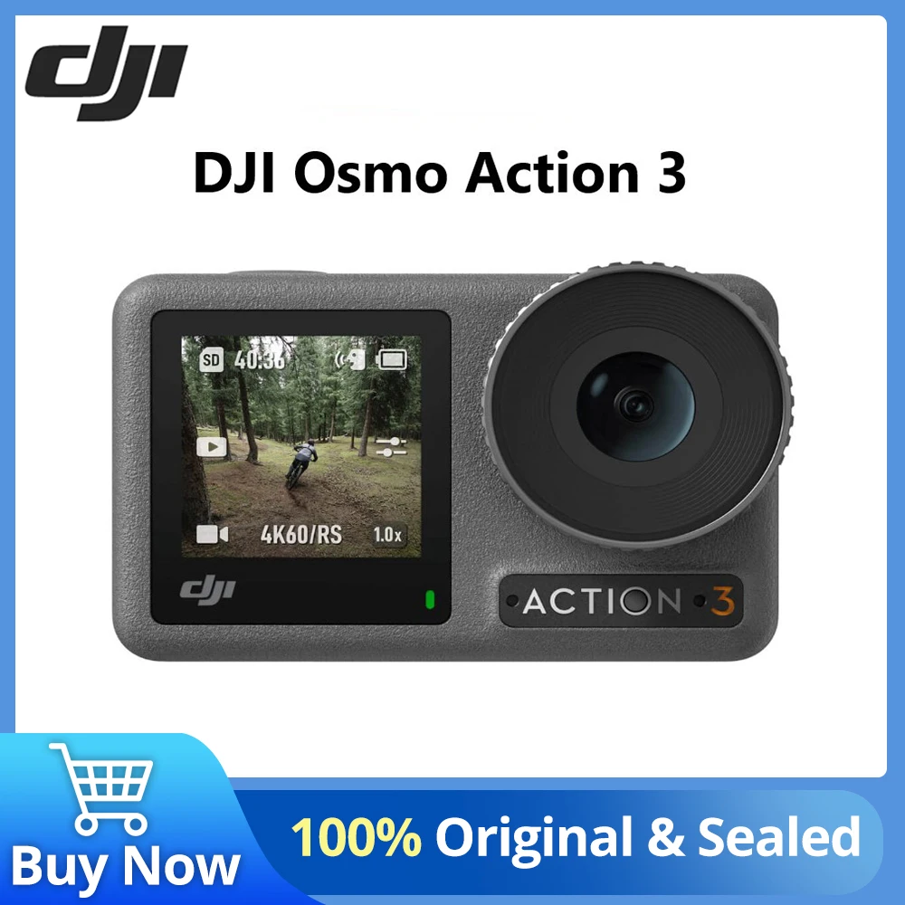 DJI Osmo Action 3 4K Action Camera 4K/120fps HD Anti Shake Vlog Horizon