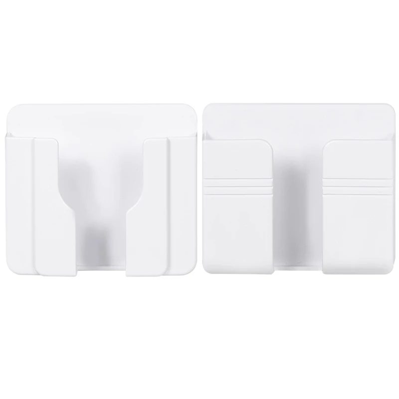 Y1UB Rack Shelf Wall Mounted Charging Holder Multifunction Bracket Self Adhesive Universal Stand