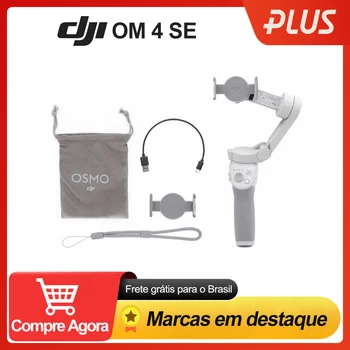 DJI Osmo 모바일 4 OM4 SE 3 축 짐벌 스마트폰 안정기, 셀카 스틱 마그네틱 디자인, 매우 안정적인 비디오 녹화, 부드러운 유지