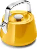 Caraway 2 Quart Whistling Tea Kettle - Durable Stainless Steel Tea Pot - Fast Boiling, Stovetop Agnostic - Non-Toxic, PTFE & PFO 1
