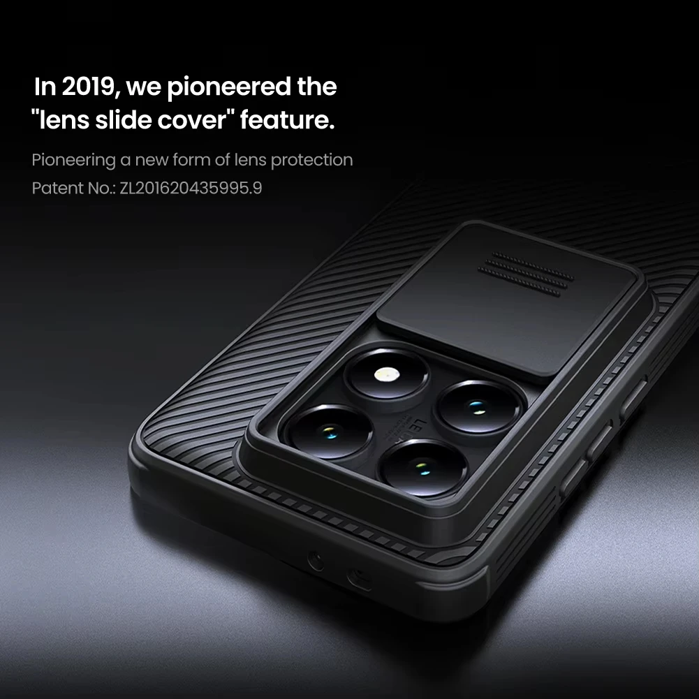 Nillkin CamShield Frosted Hard 360° Protective Back Cover with Camera Protection Lens