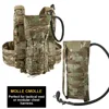KRYDEX Tactical 500D 3L Hydration Pouch MOLLE Carrier Pack Bag Modular 100 oz Water Bladder Pouch Hunting Outdoor Accessories 6