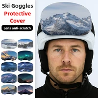 Housse de protection pour lunettes de Ski, anti-rayures, pour lunettes de snowboard, élastique, pour lunettes de Sport de neige, équipement de protection 1
