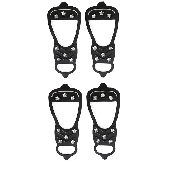 2 Pares De Tacos Antideslizantes Para Hielo Y Nieve, 8 De Y