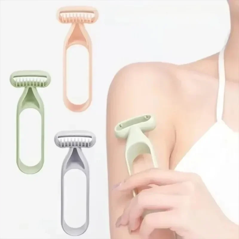 휴대용 간편한 청소 물리적 제모기 면도 미용 도구 헤어 리무버 바디 헤어 면도기 여성