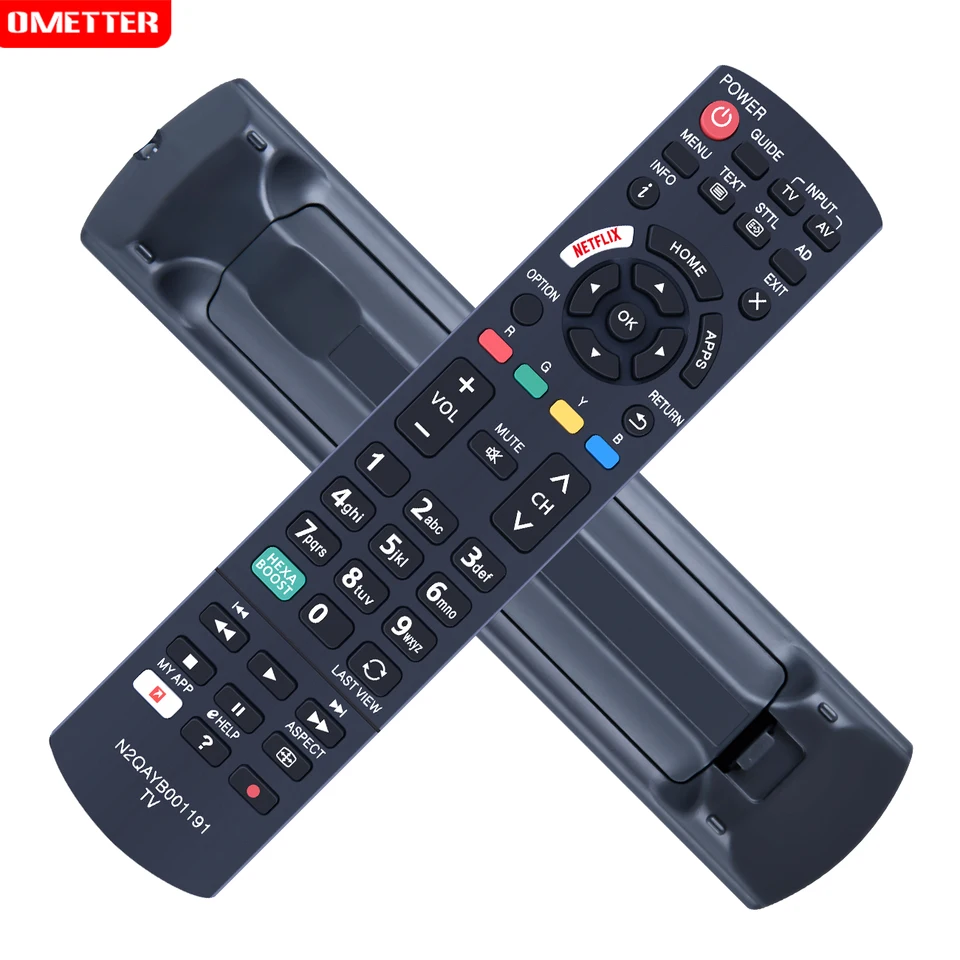 ALLIMITY Telecomando Sostitutivo Per TV Panasonic Viera – Modelli TX-... N2QAYB001009, Plug And Play, Batterie Non Incluse - 4