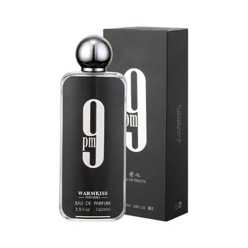 3.5 Oz/100ml 9PM 9AM Originale Neutro Persistente Affascinante Fascino Tono di Legno Solenne Splendido Capelli Corpo Profumo Spray Donna Maschio 1