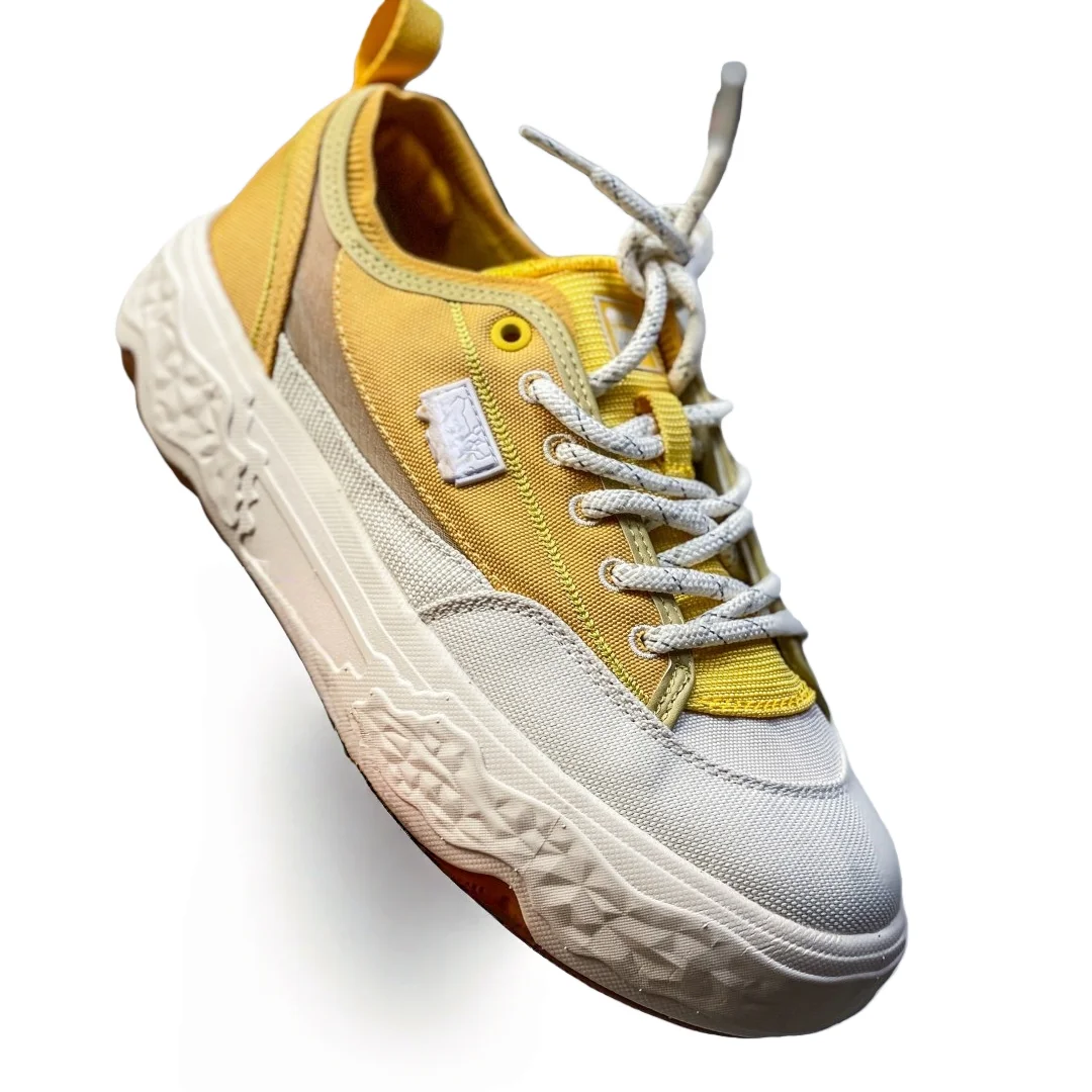 Men's and women's rock-themed casual sports shoes with thick soles, versatile, non-slip, wear-resistant, low-top canvas shoes. - Image 3