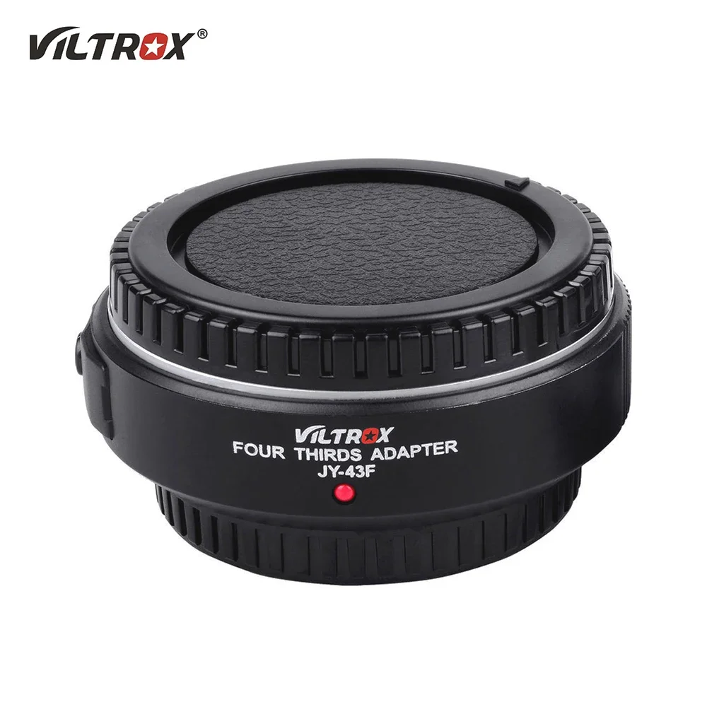 Viltrox JY-43F Auto M4/3 Lens to 4/3 Camera Adapter Mount for GF6 GH5 G3 E-PL3 E