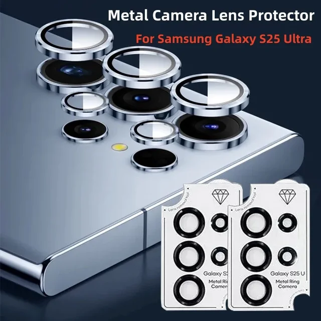 Samsung Clear Metal Ring Camera Lens Protector 3