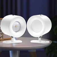 LED Magnetic Wall Light Up and Down Style Black White Rotatable Sleep Guard Bedroom Bedside Lamp Living Room Night Lighting 5