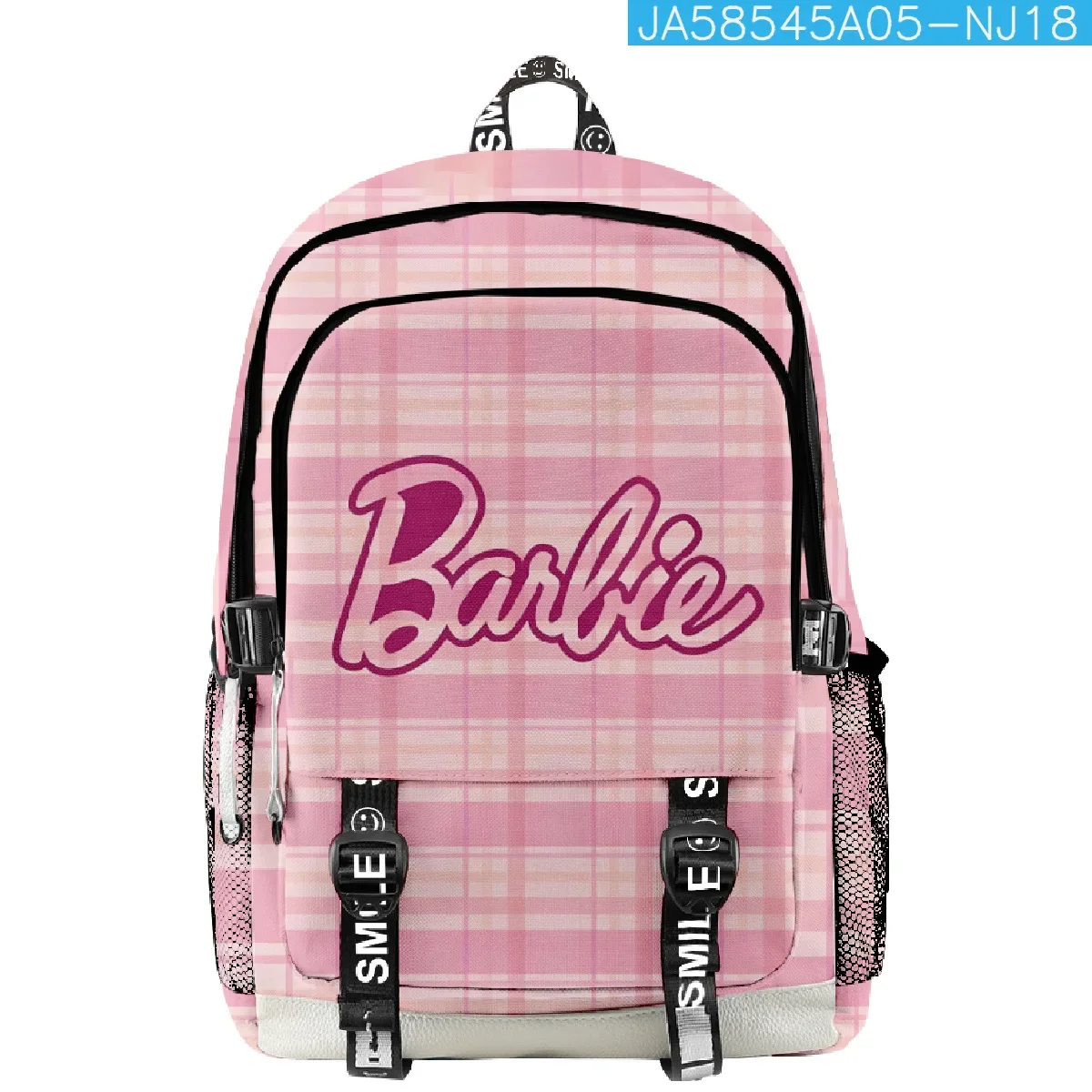 

MINISO New Product Barbie Peripheral Movie Campus Backpack 3d Oxford Cloth School Bag for Primary and Secondary School Students