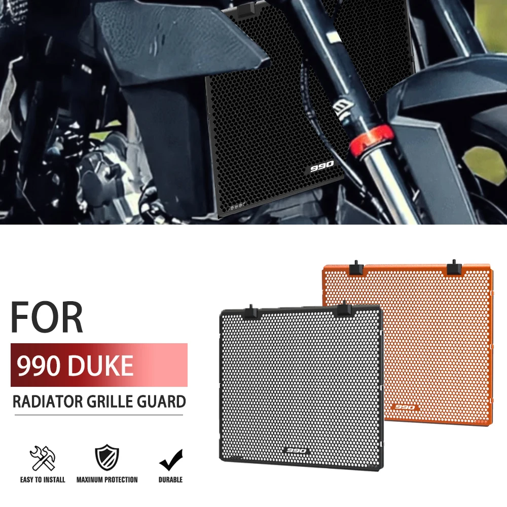 

For K-T-M 990 Duke Accessories Motorcycle Radiator Grille Guard Cover Protection Protetor For Duke 990 990duke 2024 2025 2026