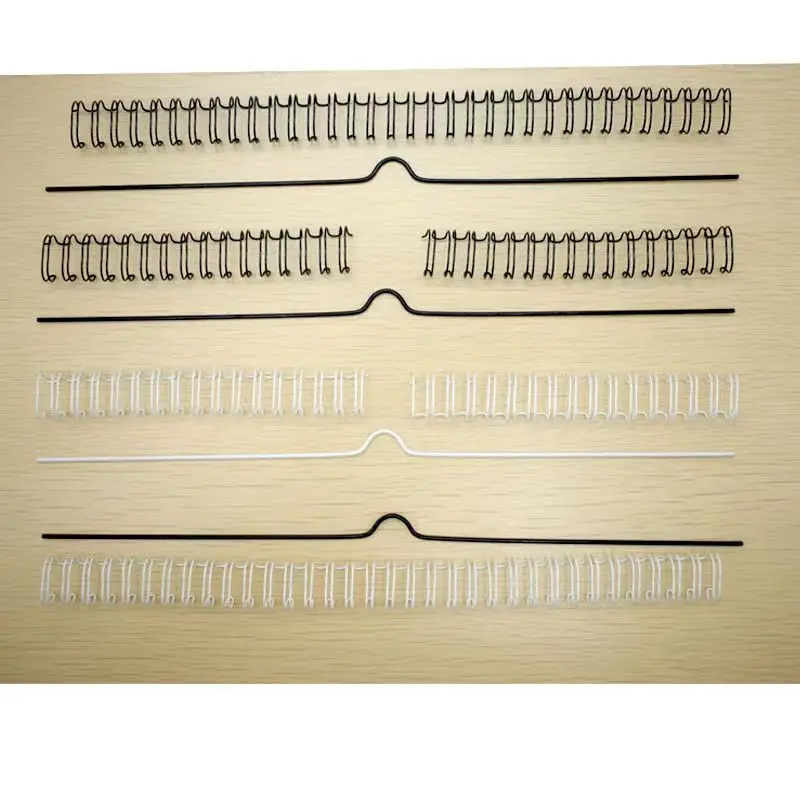 Metal calendar hook Calendar loose-leaf binding iron strip 8/10/15/20cm 20Pcs/Lot Desk loose-leaf binding straight iron
