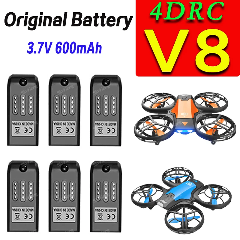 Batterie Drone 4DRC V8 - Lot X1 à X20 - Haute Capacité