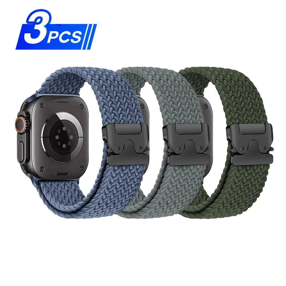 Braided Parachute Strap Bracelet