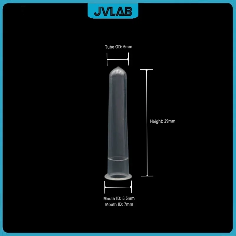 Chromatography Consumables Chromatography Consumables 200uLPP Micro-insert Clear Round Bottom Suits For ND9 Vials 6*29mm Replacement Agilent Pack of 100pcs