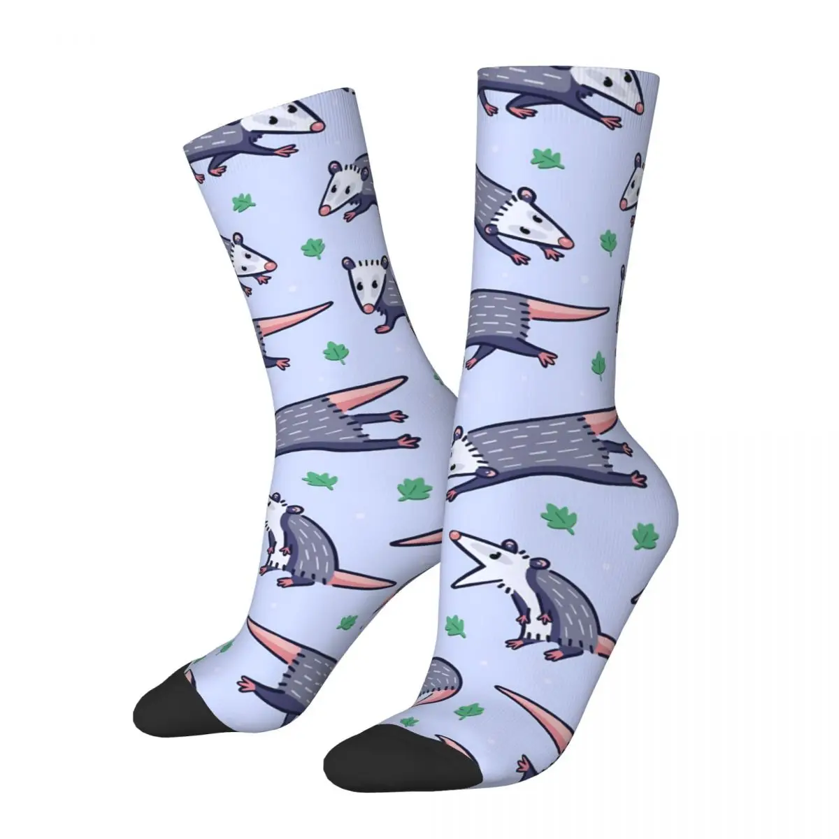 

Hip Hop Vintage Special Crazy Men's Socks Opossum Cute Animal Unisex Harajuku Seamless Printed Happy Novelty Crew Sock Boys Gift