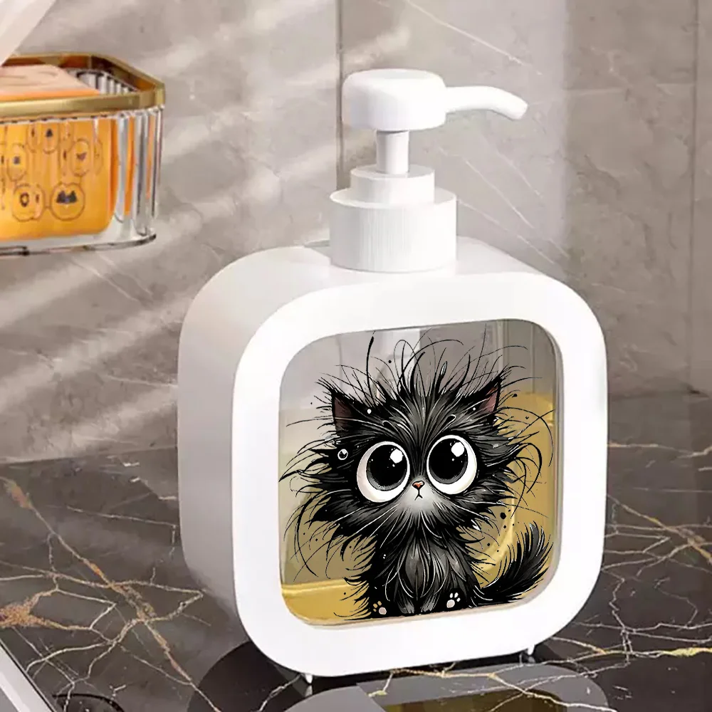 Charming Glass Soap Dispenser for Hand and Lotion Use, Perfect for Bath or Kitchen Decor