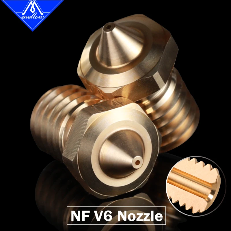 Mellow-bocal para Impressora 3d Hotend Ender Titan Prusa i3 Mk3 Qualidade Superior Bocal nf v6 Pcs Lot