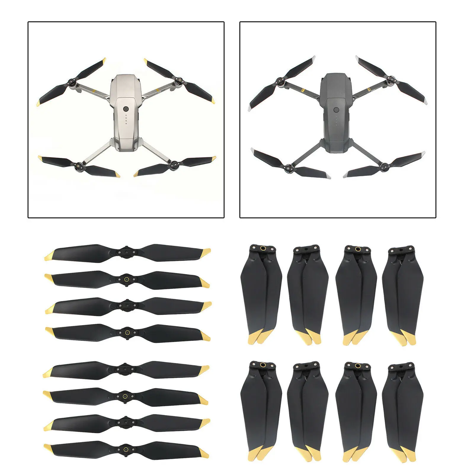 DJI Mavic Pro Original Front Back Left Right Motor Arms With Cable and Propellers Drone Repair Accessories drone accessories drone propeller drone repair parts