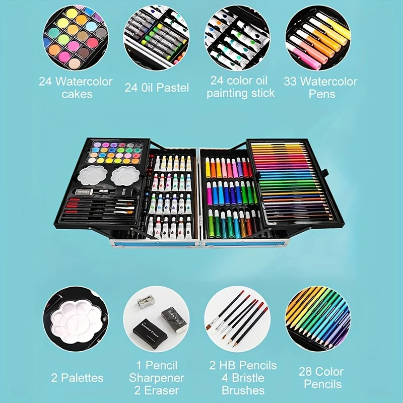 145-Piece Art Kit Set 6