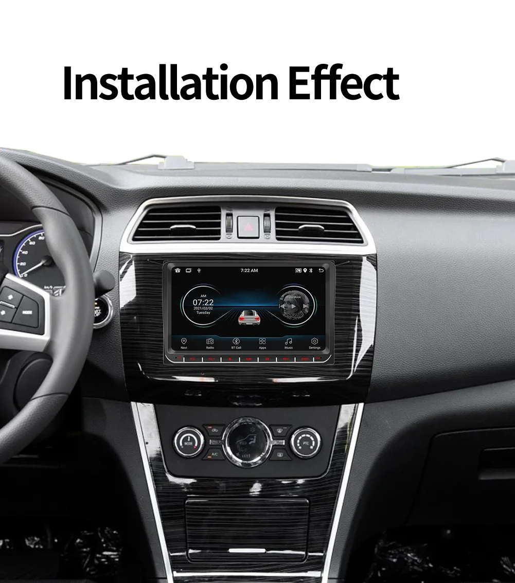 Android 12 Autoradio Multimedia Player 2Din Car Radio for VW Volkswagen Golf 5 6 Passat B6 Jetta MK5 MK6 Car Intelligent Systems