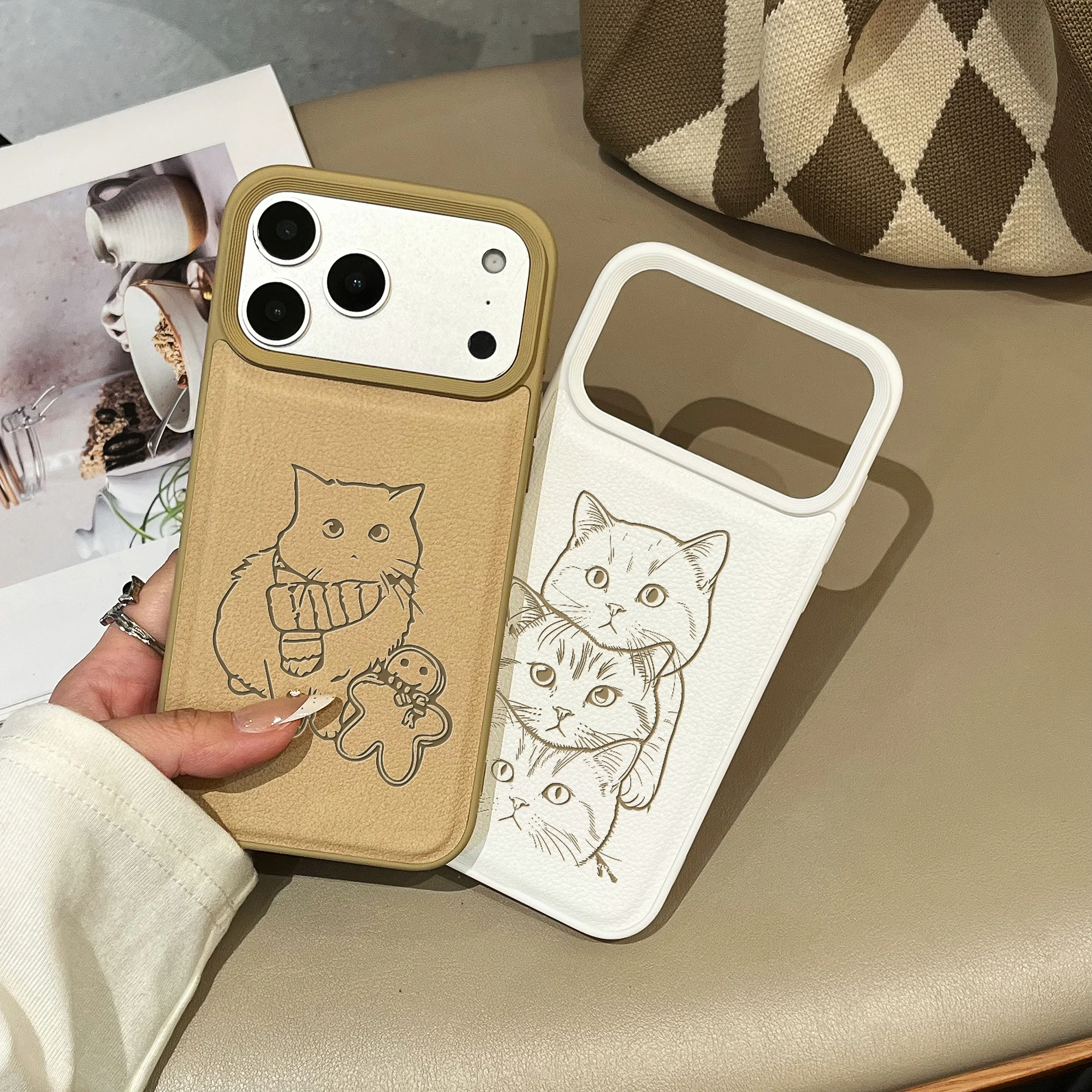 Custom Photo Image Converted to Minimalist Line Style Phone Case thumbnail 5
