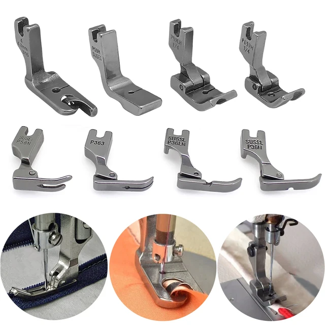 Piedini Per Cerniere Invisibili 2 Pezzi - Compatibile Con Macchine Da Cucire Singer, Brother, Juki - Foto 7