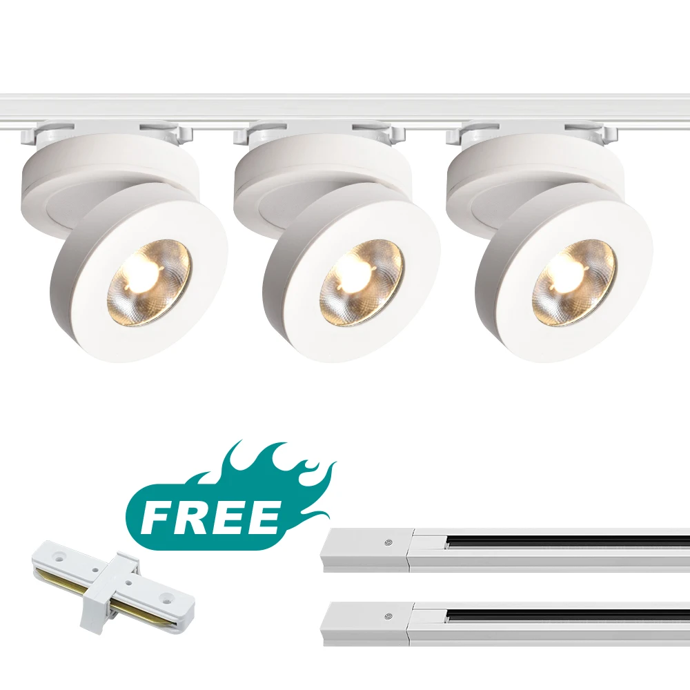 

Ultra Thin Led Track Lights Spot 220v 7w 5w 3w Cob Track Lamps Shop Rail Aluminum Spot Light For Clothing Store Track Lighting