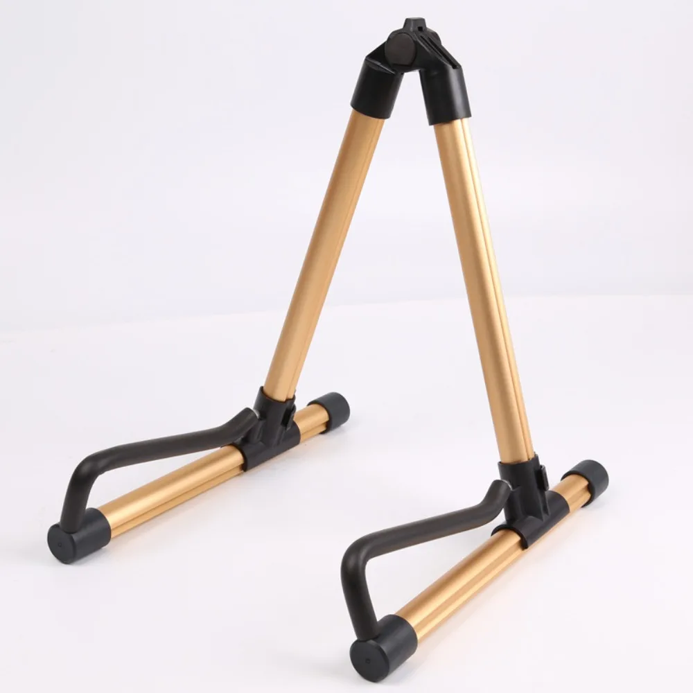 

Aluminum Alloy Guitar Stand Aluminum Alloy Universal Foldable Foldable Acoustic Guitar Rack Removabl Collapsible