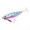 Metal Cast Jig Spoon 10g 20g Shore Casting Jigging Fish Sea Fishing Lure Artificial Bait Tackle 4