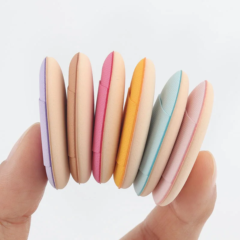 10 Pcs Mini Finger Sponge Puff For Makeup Foundation Powder Detail Face Concealer Cream Blend Cosmetic Sponges Accessories 5
