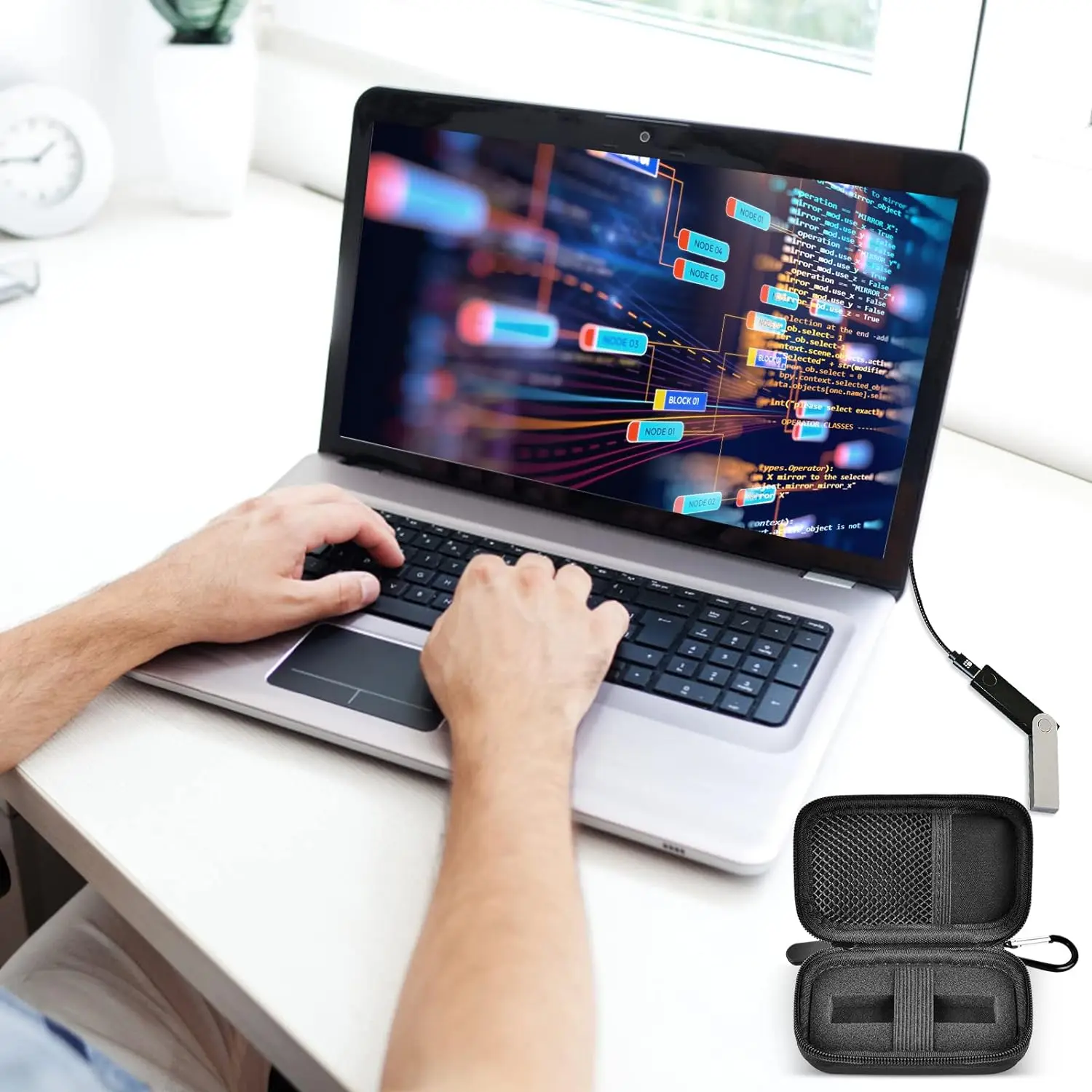 Bitcoin Wallet Schutzhülle Für Ledger Nano X/S/S Plus Cryptocurrency  Hardware Wallet – BTC Bitcoin, Ethereum, Ripple, Altcoins Und ERC Tokens  Aufbewahrungs-Organizer Für Crypto Wallet & USB-Kabel Hardware Wallet Krypto