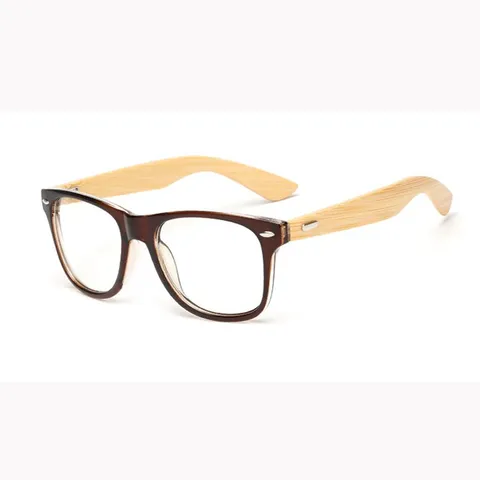 Retro Lens Nerd wood Glasses frames Fashion brand designer Men Women Eyeglasses Optical Eyewear glasses for women men