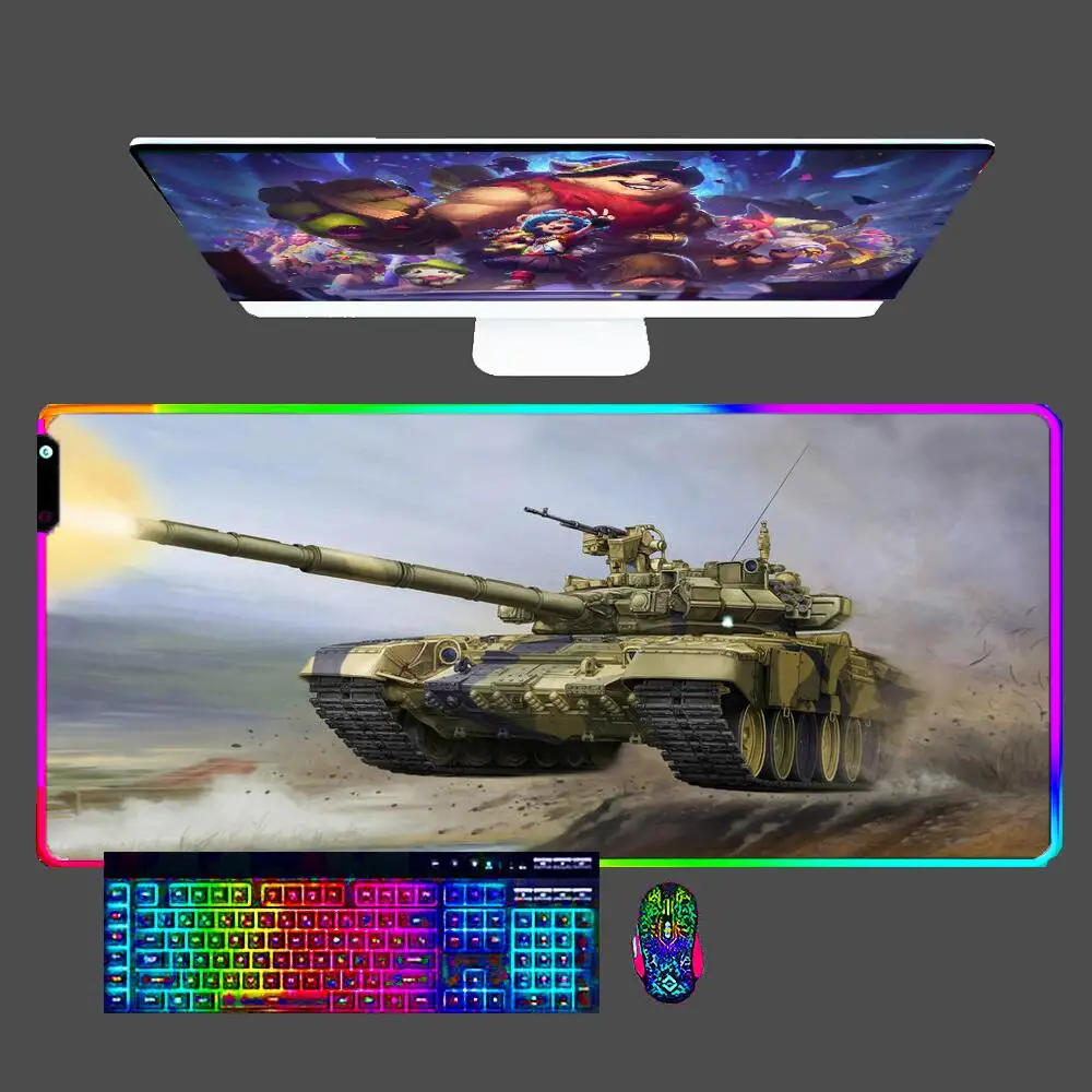 

Игровой коврик для мыши с RGB-подсветкой, для компьютерных игр