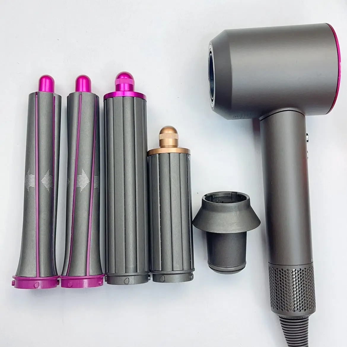 Hair Curler Nozzle 40MM/18.6cm Long Curling Barrel for Dyson Airwrap HS01 HS05 Anti-Flying Parts