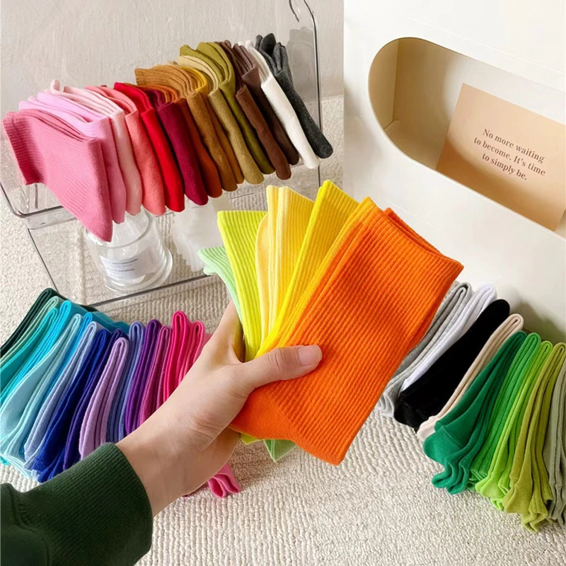 Premium Cotton Soft Children's Long Tube Socks (0-3 Years)