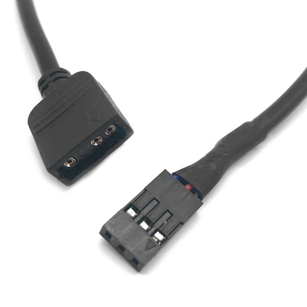 마더보드 SYNC 헤더 어댑터 RGB 5V VDG - 3핀 변환 케이블 커넥터