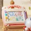Children Cartoon Drawing Board Baby Puzzle Magnetic Writing Board Toy Graffiti Magnetic Drawing Board Montessori Toy for Kids 3