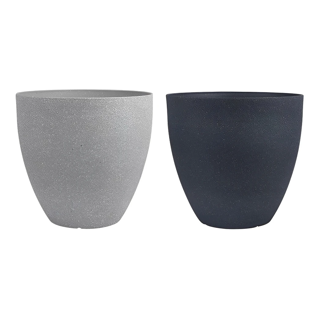 

Легкие и Стандартные горшки для легкого садоводства, прочные плантаторы для помещений, пластиковые горшки для растений, черные, 13 дюймов