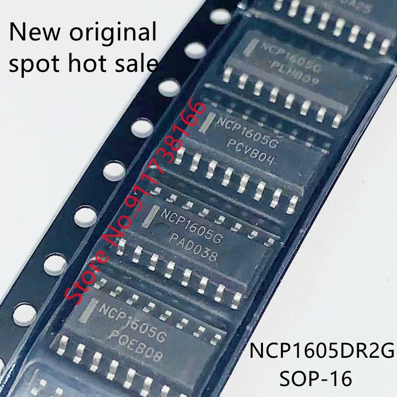 10 шт./лот NCP1605G SOP-16 NCP1605DR2G NCP1605DR NCP1605BDR2G NCP1605B NCP1605BG совершенно новый оригинальный