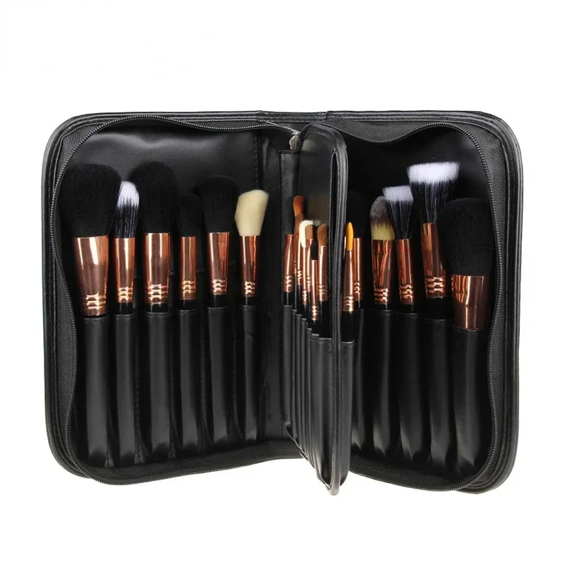 Zipper Cosmetic Makeup Bag Travel Toiletry Brush Wash Case Big Capicity Beauty Container Pouch Storage Organizer Waterproof 2
