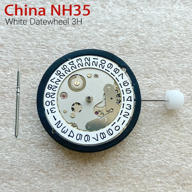 China Made NH35 Automatic Mechanical Movement High Accuracy 24