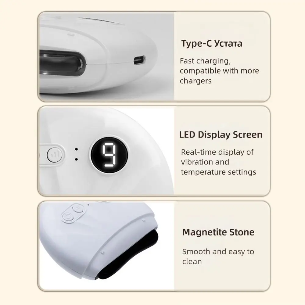 Skin Care Guasha Electric Massager Anti Aging Skin Firming Electric Face Massager Clean Multifunctional Beauty Massage Device