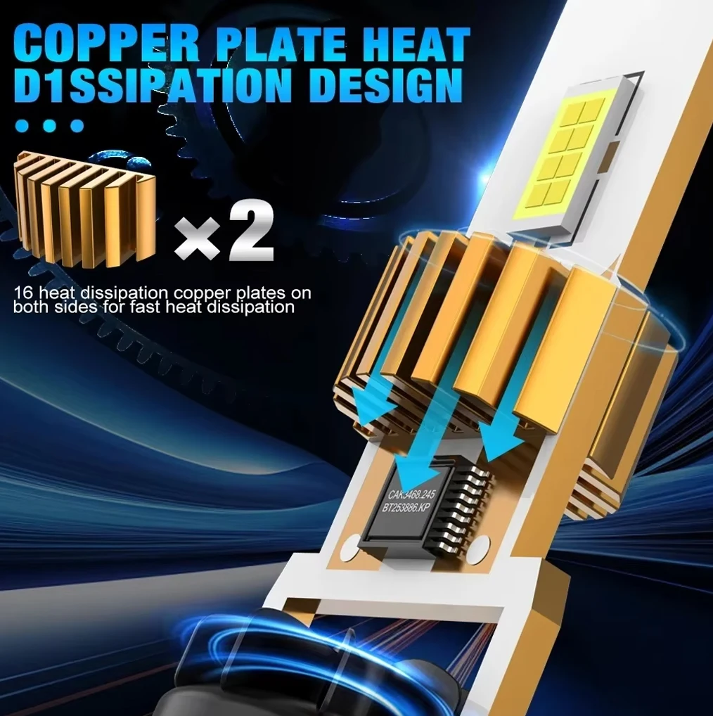 850W 캔버스 H7 LED 자동차 헤드라이트 1:1 미니 사이즈 LED 전구 6000K 700000LM 자동차 램프 안개등 CSP 무선 자동차 LED 터보 팬 12V