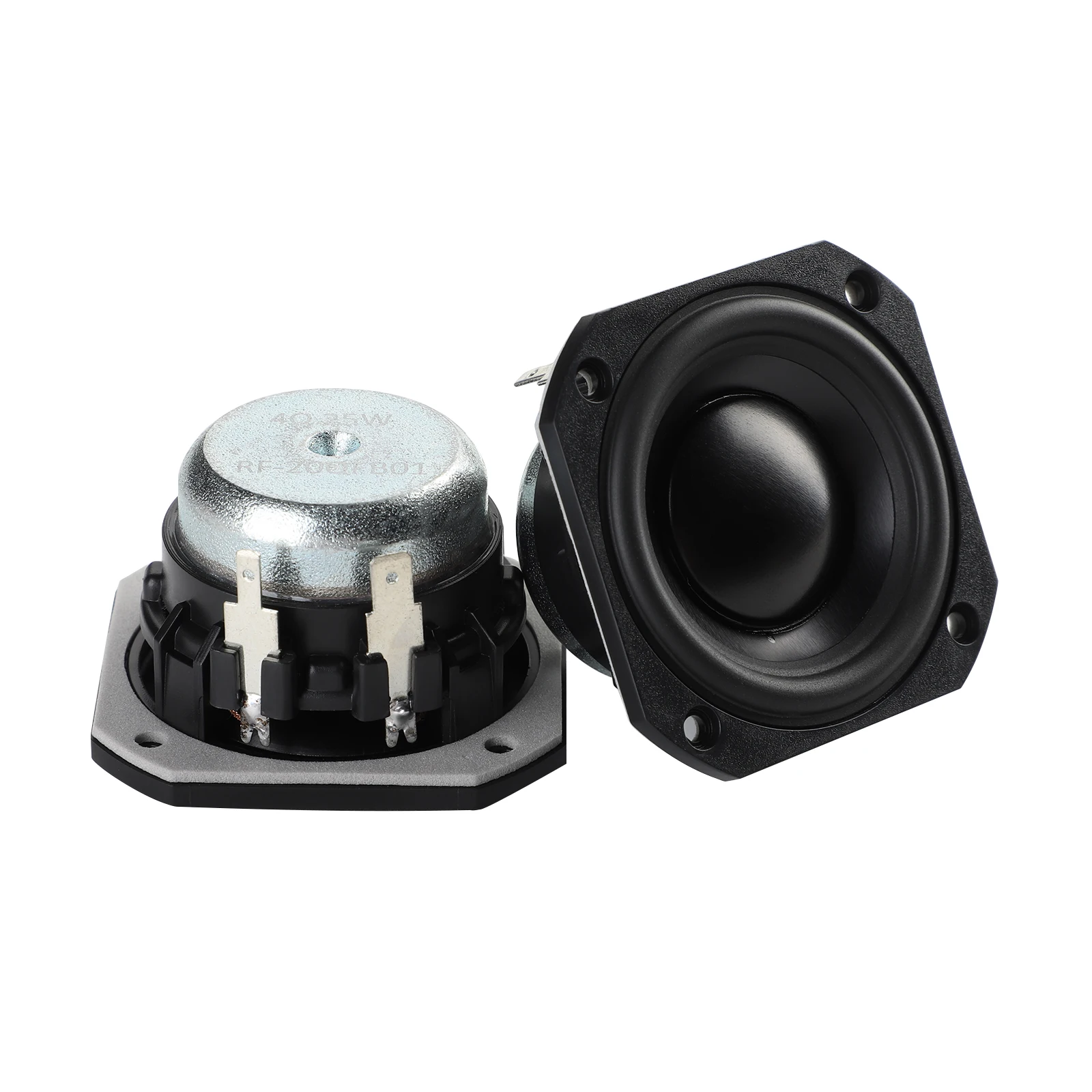 AIYIMA 2pcs 55MM 2 Inch Full Range 4 Ohm 25-40W Speakers Unit High Power DIY Bluetooth Bookshelf Speakers Hifi Audio Loudspeaker