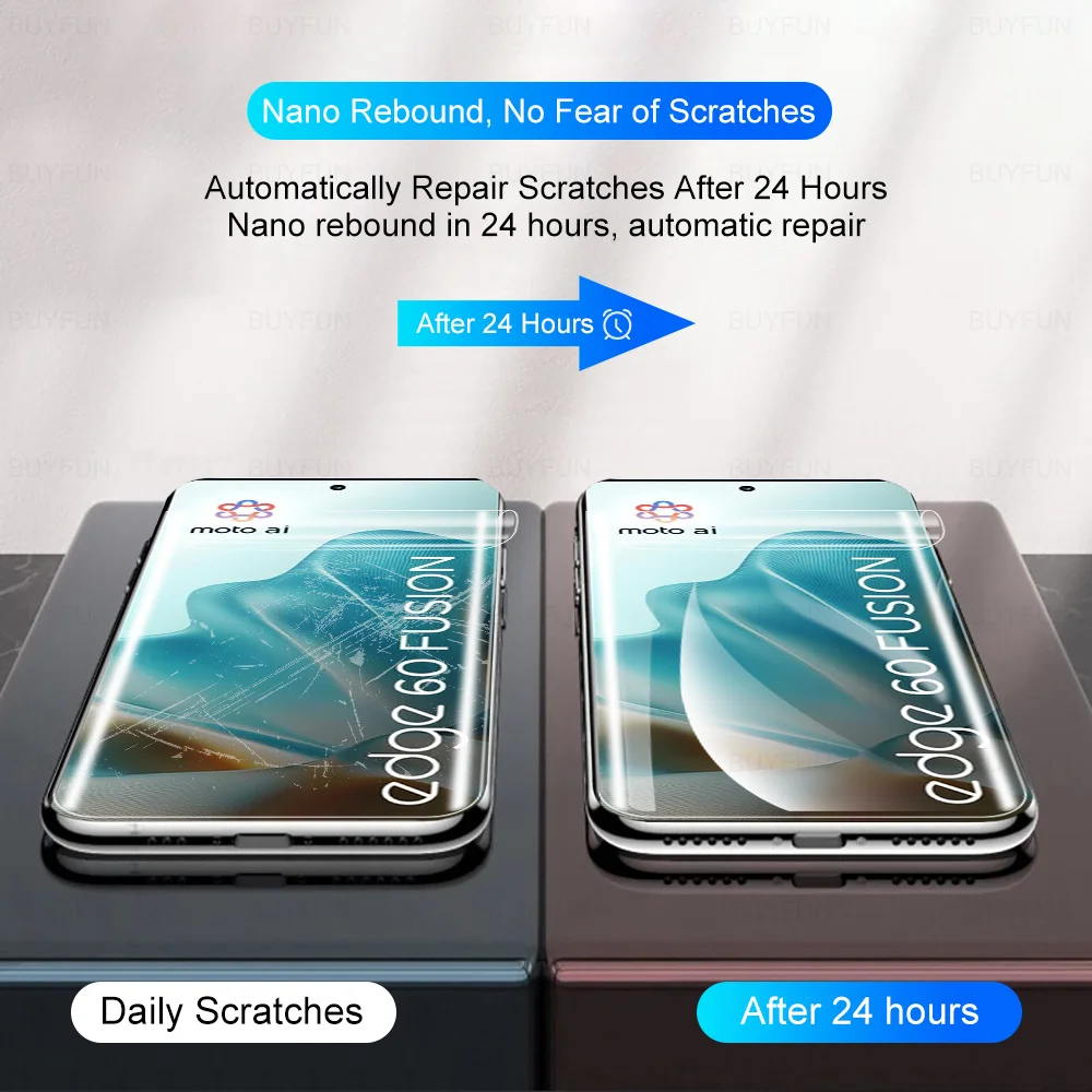 Premium Hydrogel Screen Protector - 2 Pack